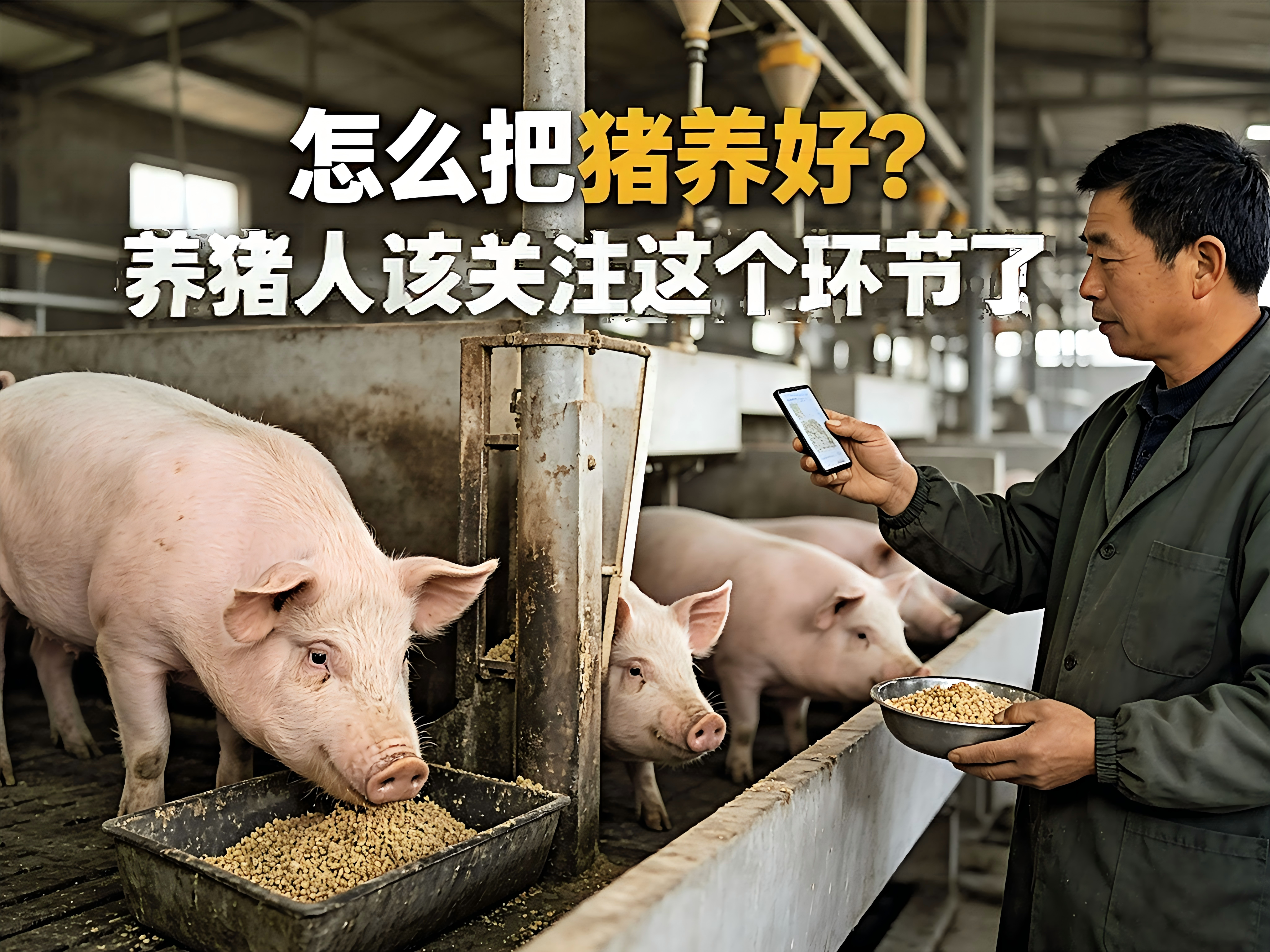 怎么把豬養(yǎng)好？養(yǎng)豬人該關(guān)注這個(gè)環(huán)節(jié)了!