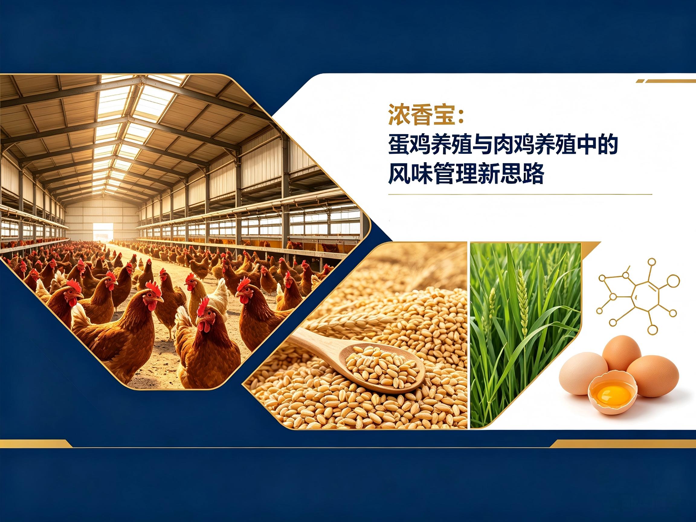 濃香寶：蛋雞養(yǎng)殖與肉雞養(yǎng)殖中的風(fēng)味管理新思路